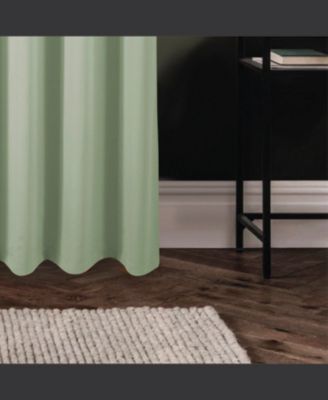 100% Polyester 250 GSM Riley 100% Blackout Grommet Panel 54" x 45" Sage
