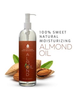 The Ultimate Hair & Skin Restoration Bundle: LED Therapy Brush, Castor Oil, Sweet Almond Oil, & Fractionated Coconut Oil