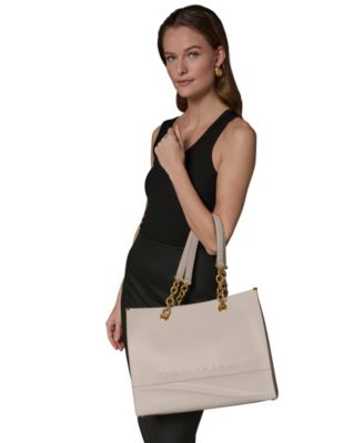 Merino Leather Large Tote Bag