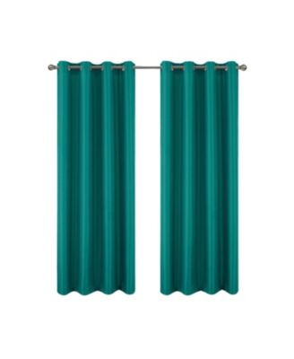 Polyester 140 GSM Sedona Jacquard Grommet Curtain Panel