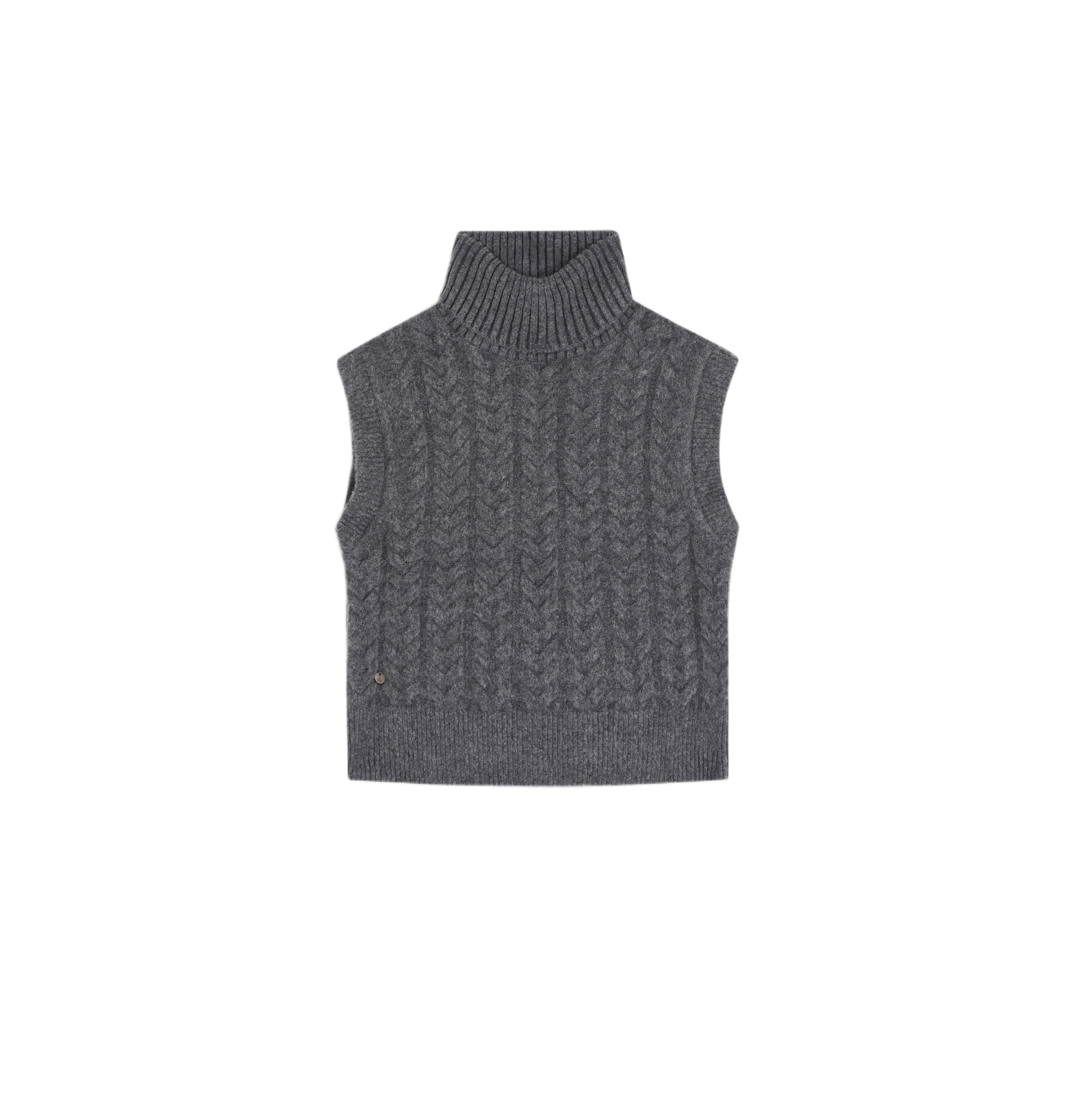 Scalpers Big Girls New Pompom Vest Tricot