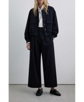 Women's Belt pocket bomber Jacket