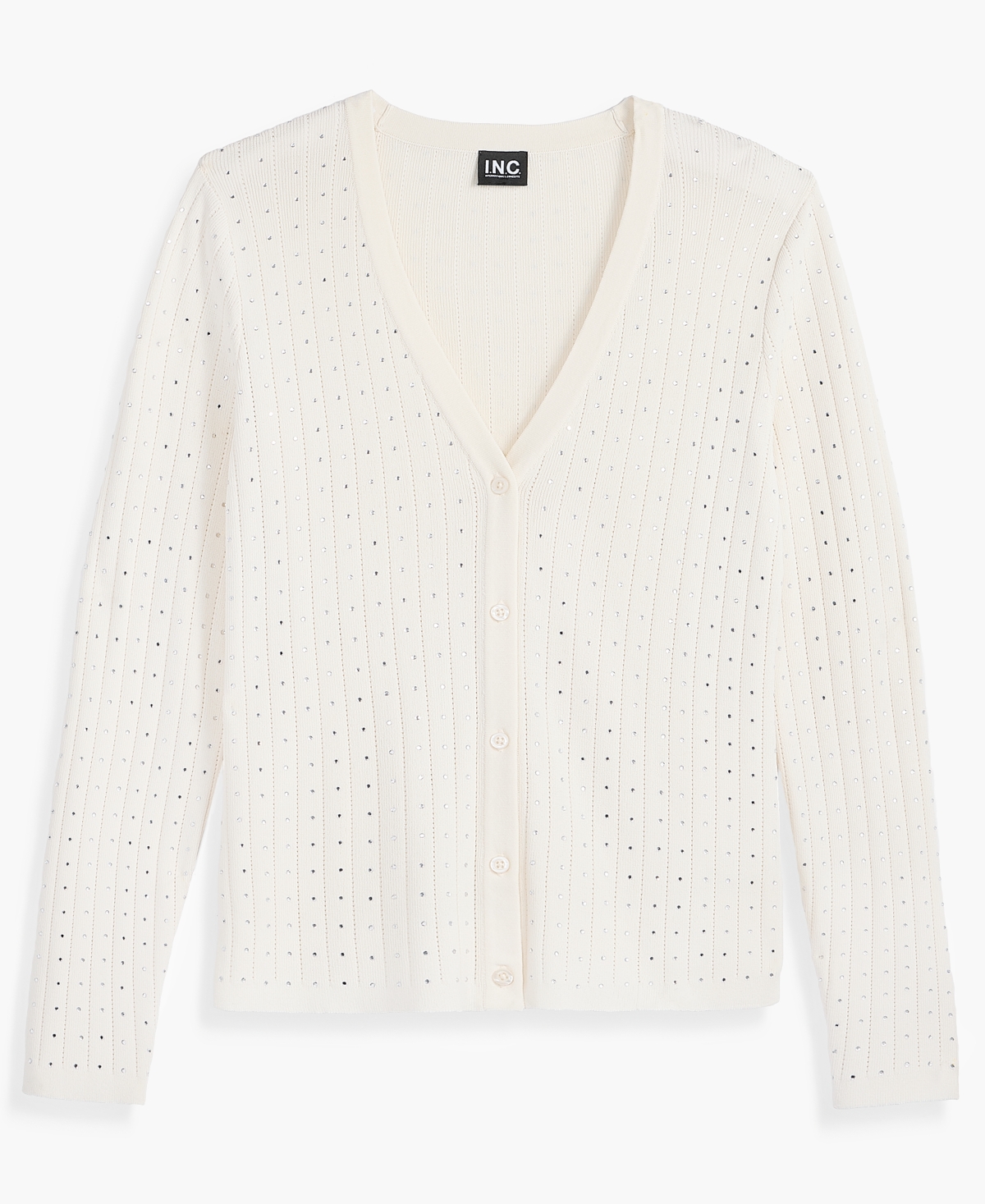 I.n.c. International Concepts Women's Embellished Cardigan Sweater, Macy's Exclusive