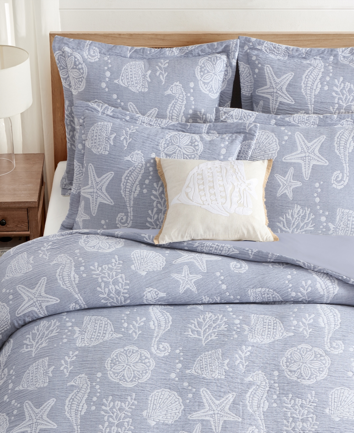 Levtex Seaside Charm Textured -Pc. Comforter Set