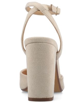 Women's Tyyra Ankle Strap Block Heel Pumps