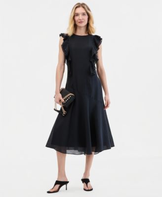 princess polly baby blue dress Women's Black Summer Dresses