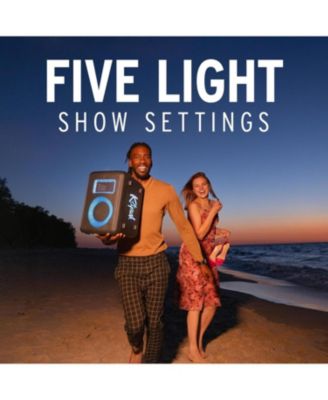 KLIPSCH-VEGAS IPX4 Light Show Speaker with 8 Hour Battery (2025)