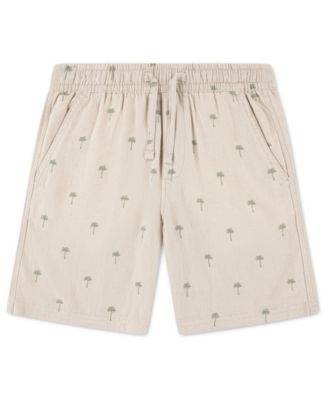 Boys' Pull-On Linen Shorts