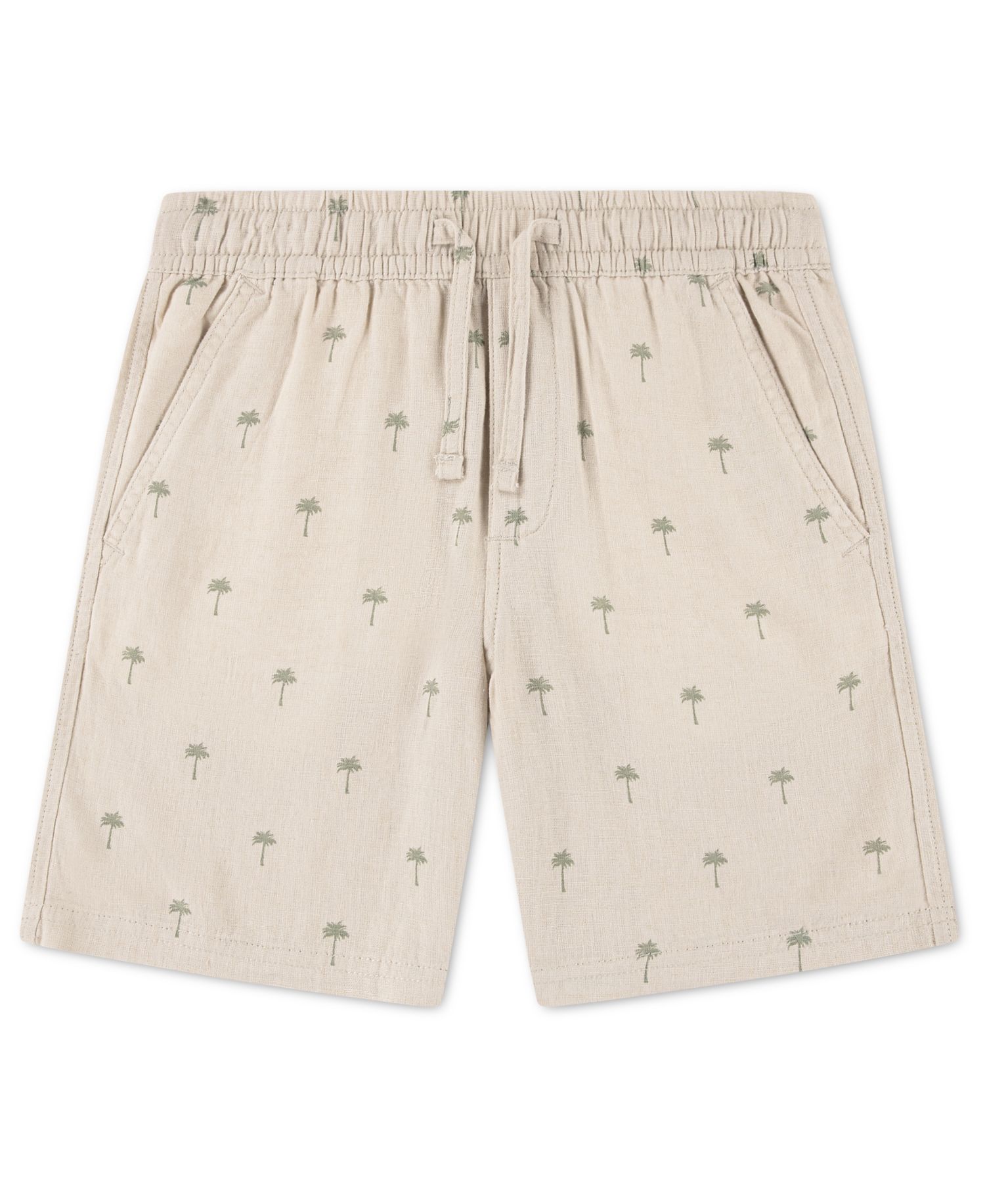 Boys' Pull-On Linen Shorts