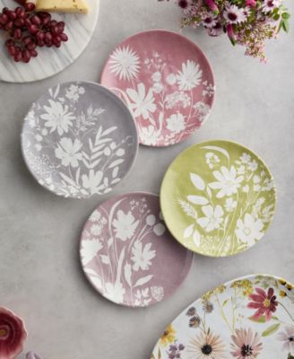 Wildflowers Dinner Plates, Set of 4