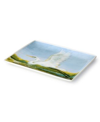 Coastal Birds Rectangular Platter