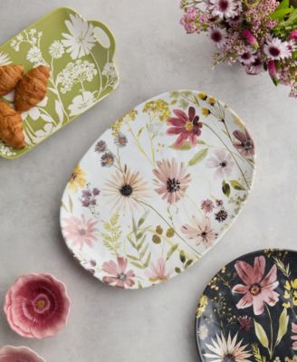 Wildflowers Oval Platter