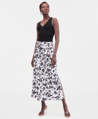 Women's Printed Maxi Skirt