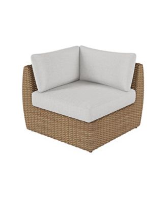 Sculptura 36" Aluminum Outdoor Corner Club Chair