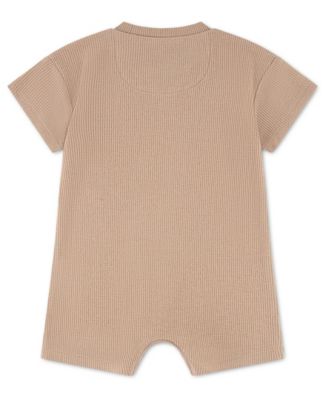 Baby Boys' and Girls' Crewneck Waffle Romper