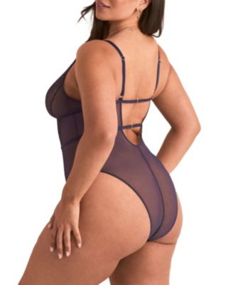 Women's Crotchless Bodysuit Lingerie