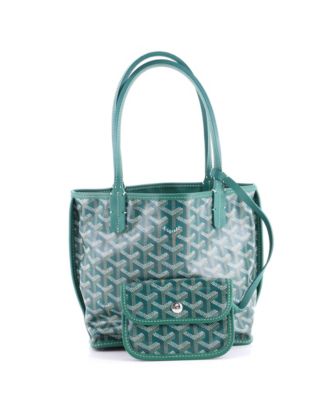 Mini Anjou Reversible Tote Coated Canvas