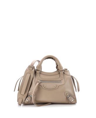 Mini City Classic Studs Bag Leather