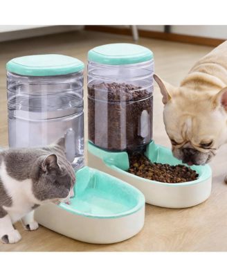 Automatic Pet Feeder and Water Dispenser, 5.2L Capacity, BPA Free, Durable Design