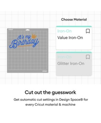 cricut Value Iron-on Heat Transfer Vinyl