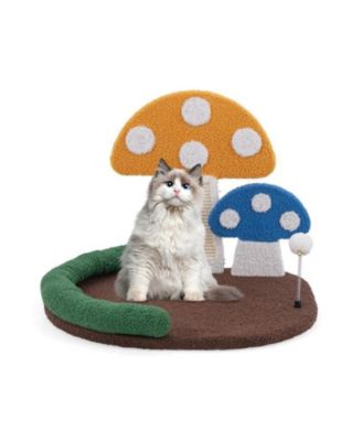 Cat Scratching Tree, Indoor Activity Tower with Perch for Climbing & Exercis