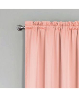 100% Polyester Twilight Blackout Rod Pocket Curtain Panel