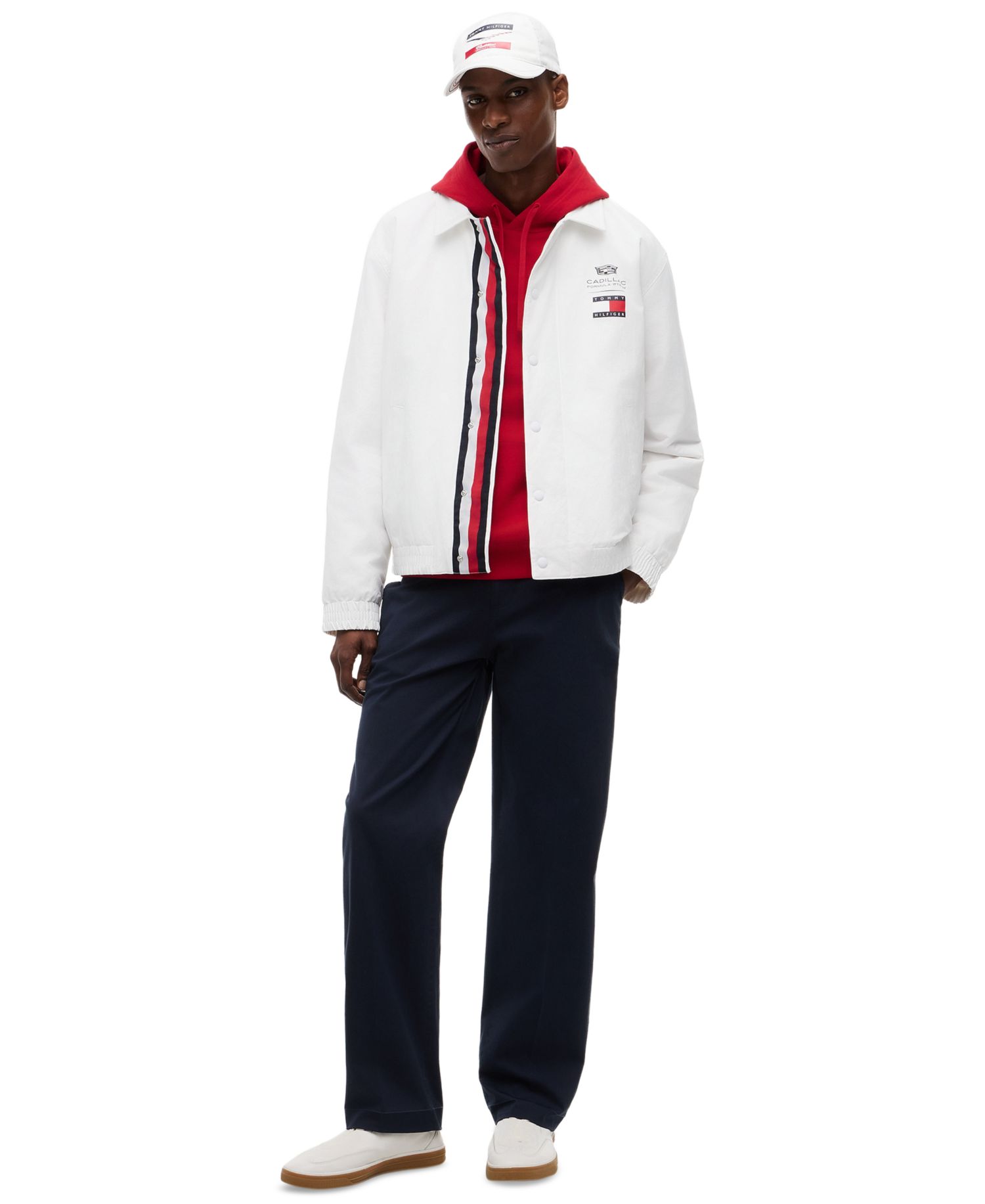 x Cadillac F1® Men's Chevron Coach Jacket
