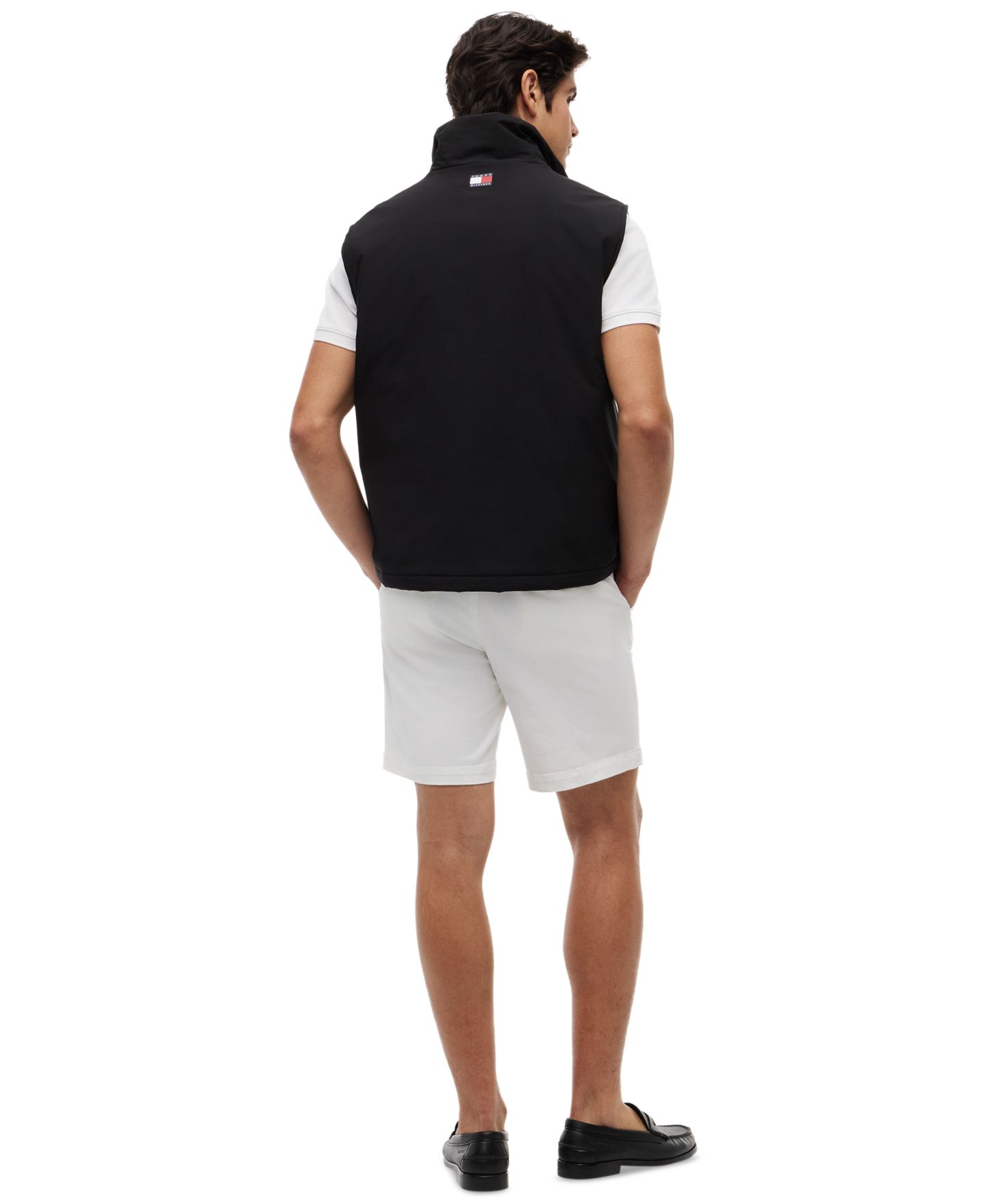 Мужской жилет Tommy Hilfiger x Cadillac F1® Logo Gilet Vest, цвет: Чёрный — фото 4