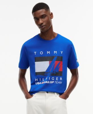 x U.S. SailGP Men's Graphic Crewneck T-Shirt