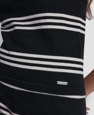 Women's Striped Crewneck Sweater