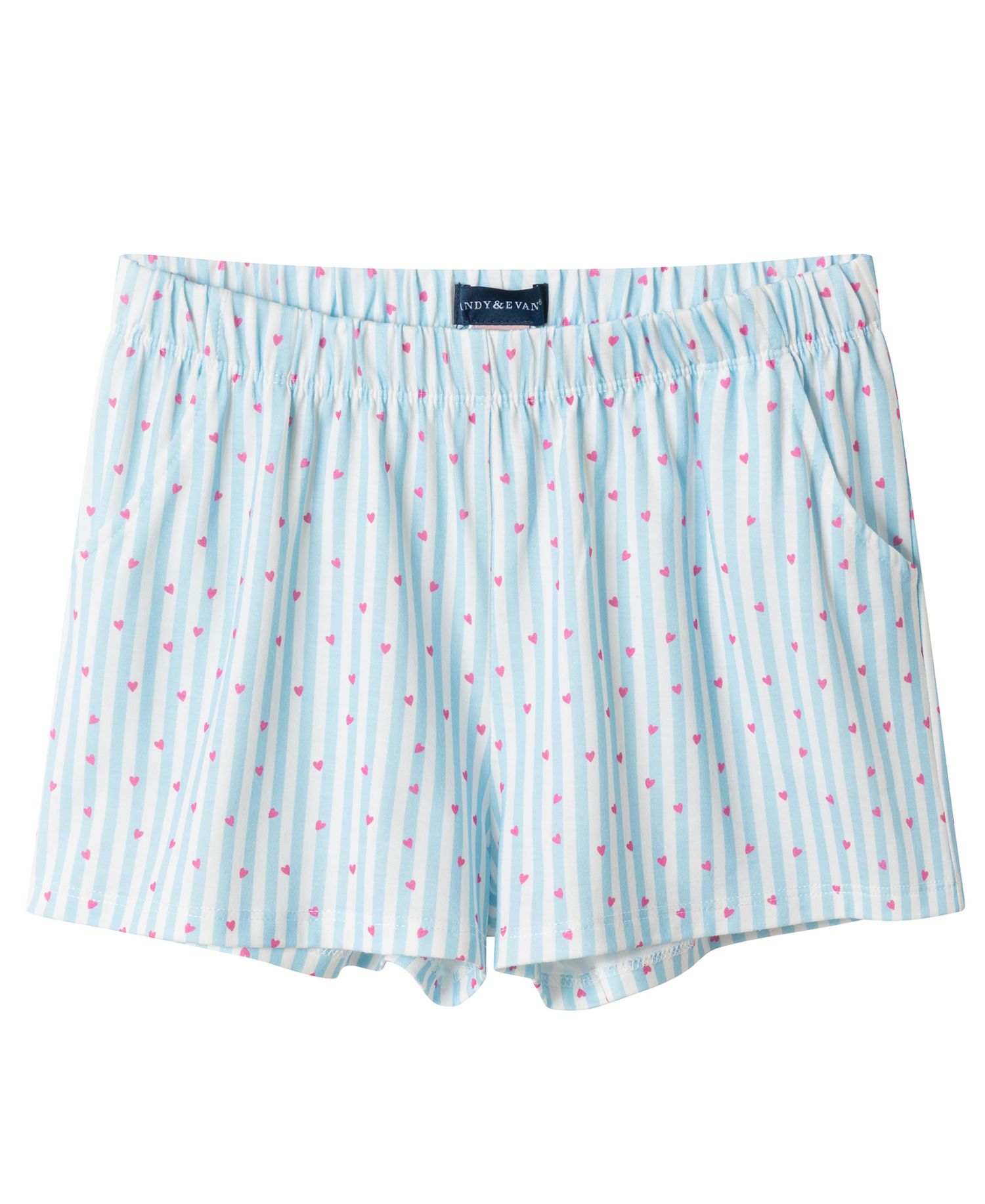 Girls' 6-16 Henley Tank & Short, 2-Piece Pajama Set