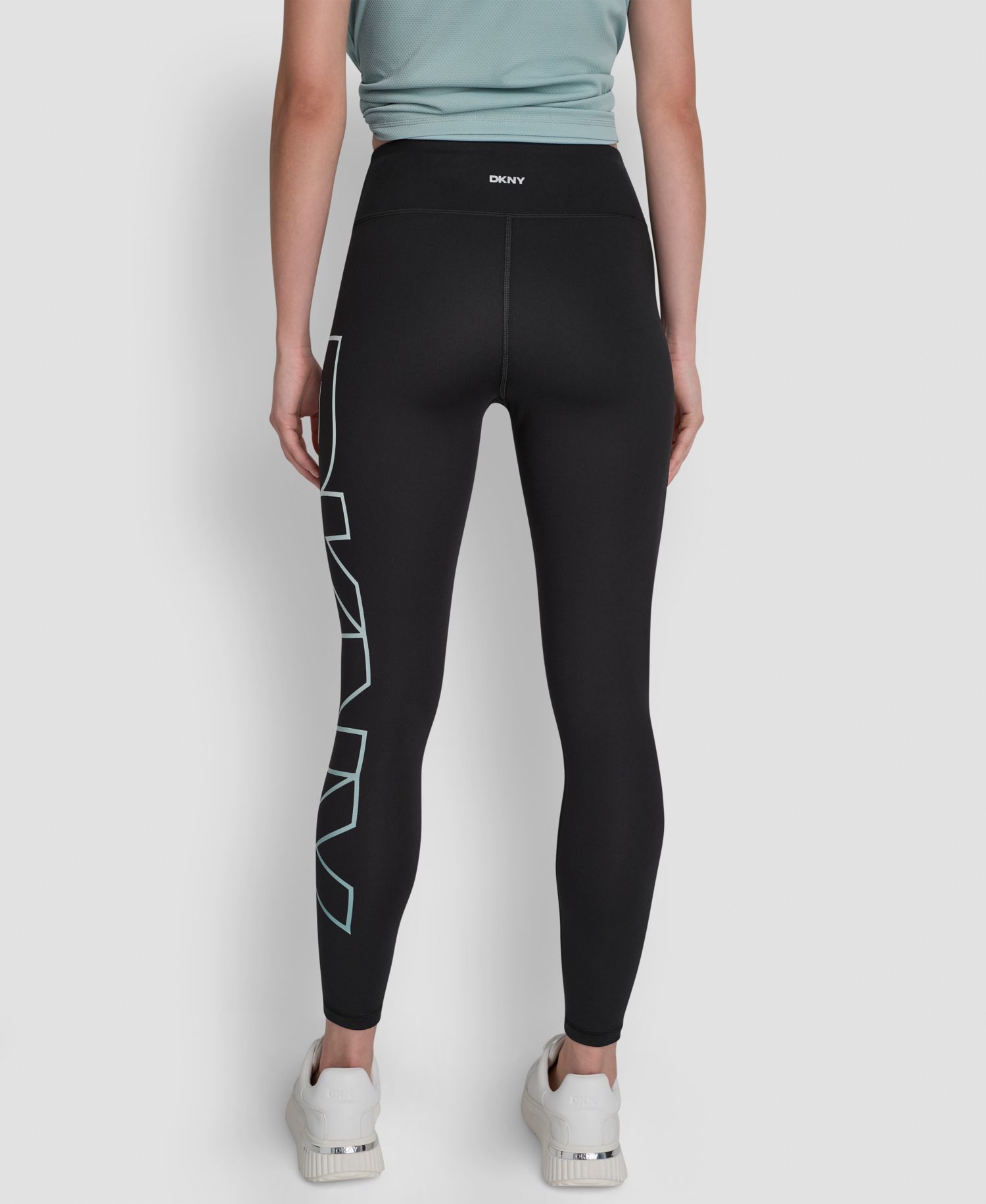 Women’s Ombre Logo High-Waist Tights