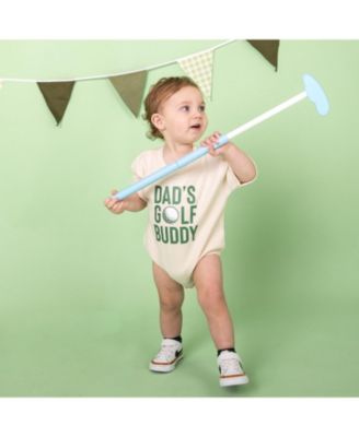 Baby Boys Dad's Golf Buddy Short Sleeve Romper