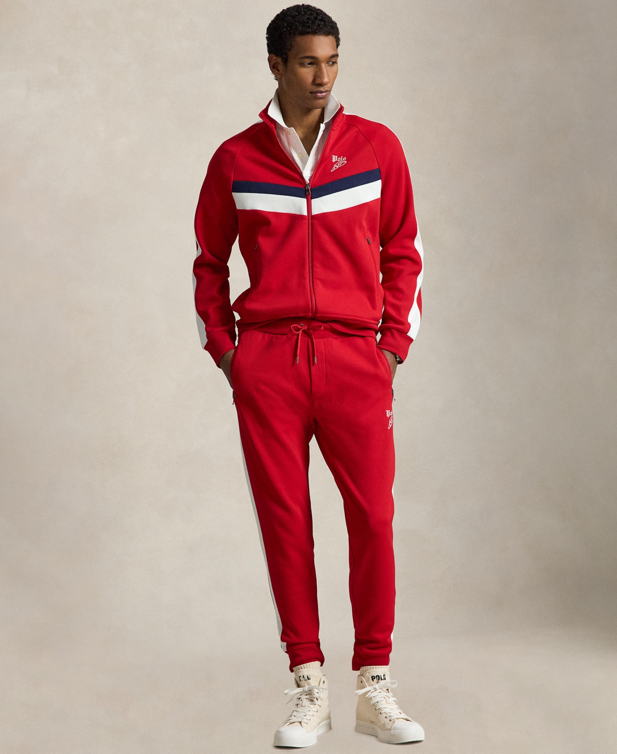 Polo Ralph Lauren Men's Double-Knit Track Jacket