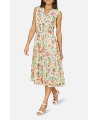 Women's Mesh Stretch Midi Dress