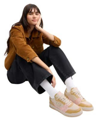 Women's Coach SoHo Sneaker with Patent Signature