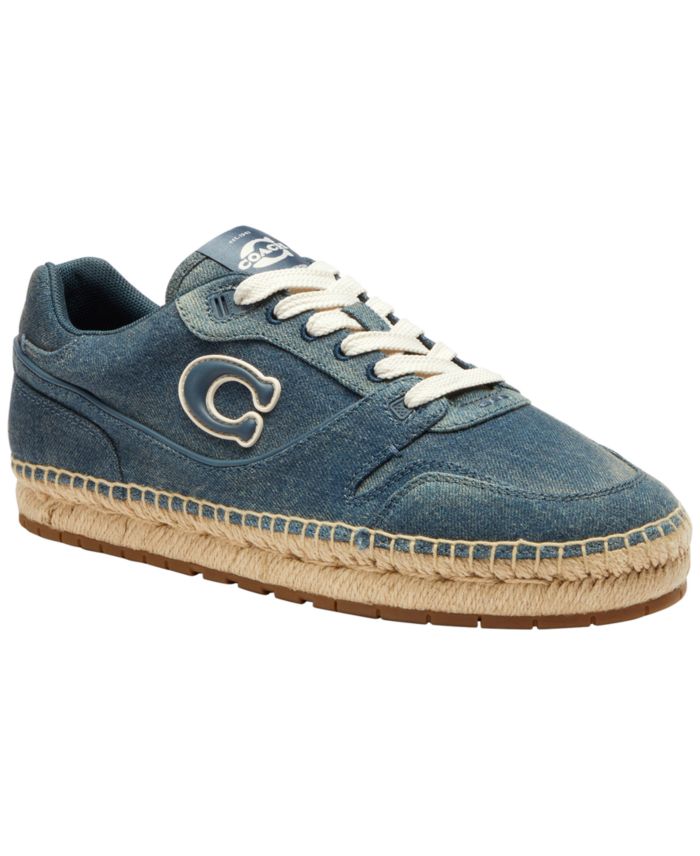 COACH Women's Soho Espadrille Lace-Up Sneakers