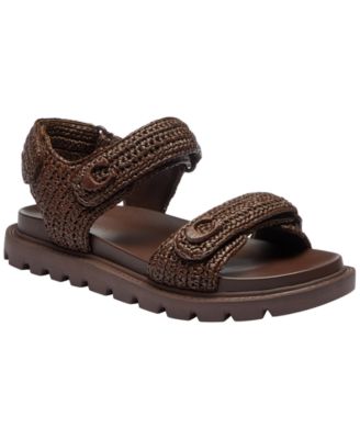 Women's Brynn Raffia Round Toe Sandals