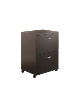 2-Drawer Essentials Rolling Filing Cabinet.