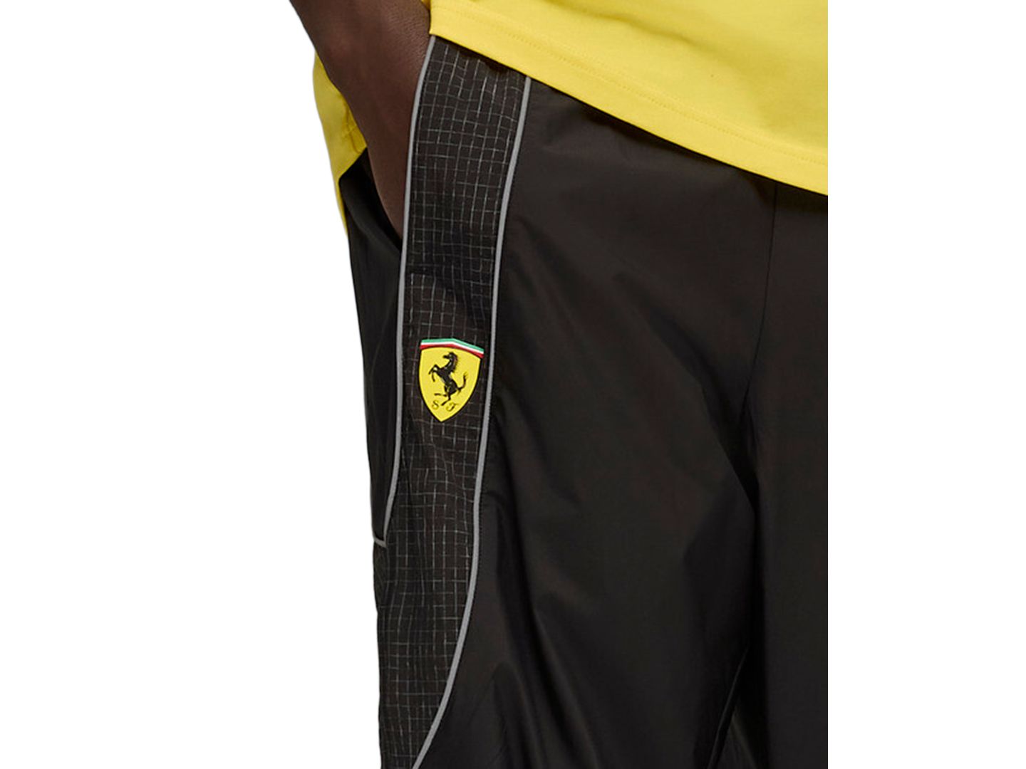 Мужские брюки Puma Ferrari Pumatech-X Regular-Fit, цвет: Чёрный — фото 3