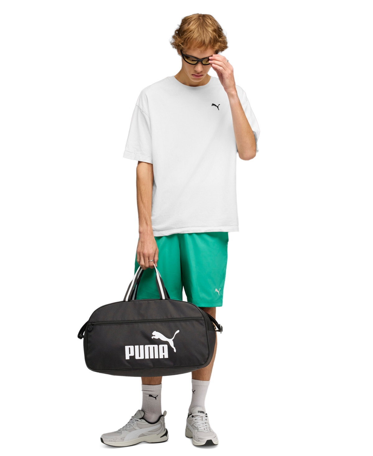 Puma Men's Woven Logo Shorts