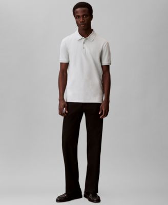 Men's Short Sleeve Solid Polo Shirt