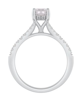 Certified Lab-Grown Diamond Engagement Ring (1-1/4 ct. t.w.) in 14k White Gold