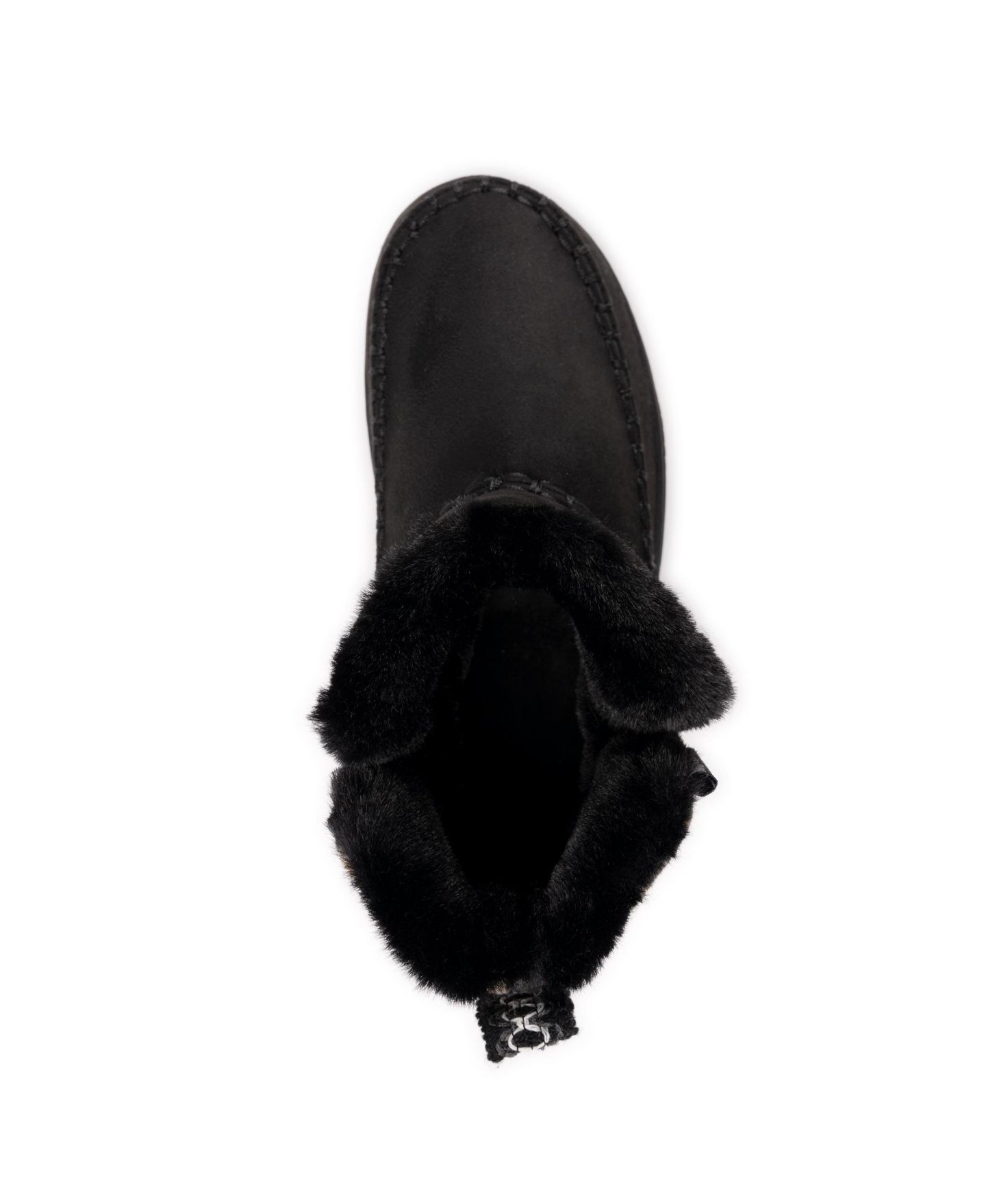 Женские тапочки MUK LUKS Haven Slipper, цвет: Чёрный / Клетчатый — фото 6