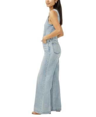 Women's Wide-Leg Vest Jumpsuit