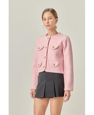 Women's Round Hem Cardigan