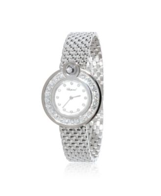 Pre Owned Chopard  Happy Diamond 204407-1003 Women's Watch in 18kt White Gold