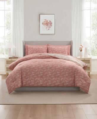 Luxury Soft Botanical Design 7-Pc. Comforter Set, Queen