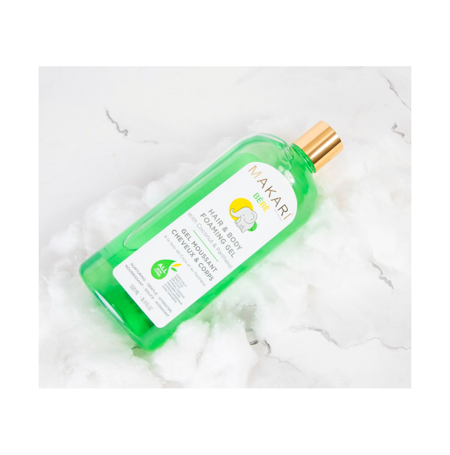 Baby Hair & Body Foaming Gel