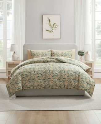 Luxury Soft Biomorphic Design 7-Pc. Comforter Set, Full